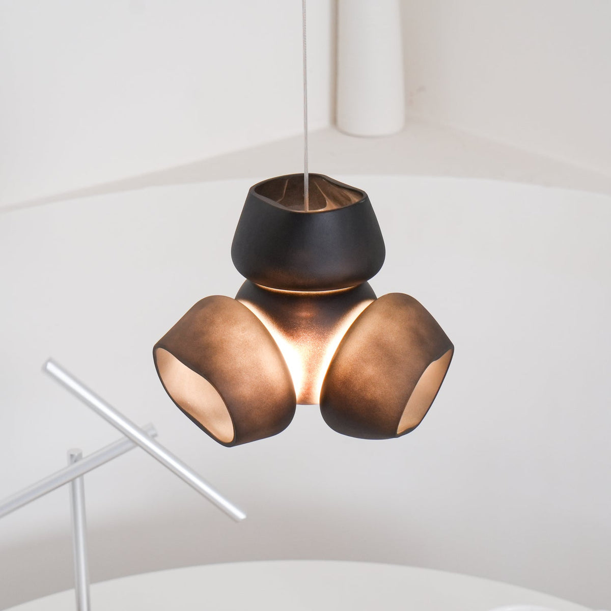 Ursa Bubbles Cluster-Glas-Pendelleuchte