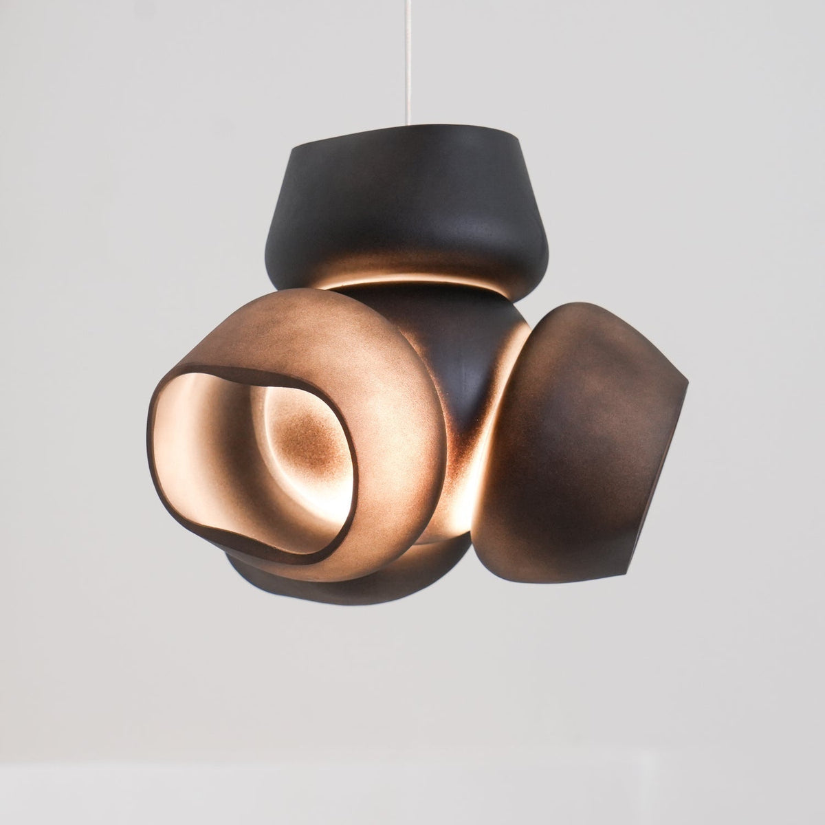 Ursa Bubbles Cluster-Glas-Pendelleuchte