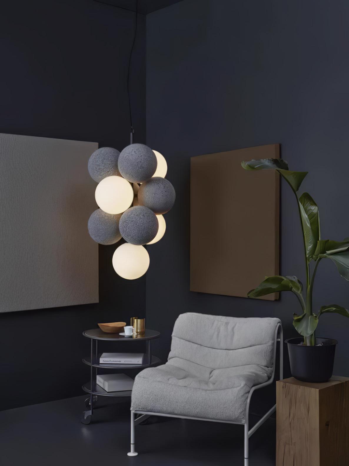 Blanor Industrielle Kunst-Pendelleuchte