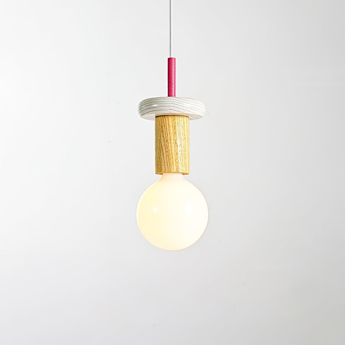 Gram zeitgenössische Holz-Pendelleuchte