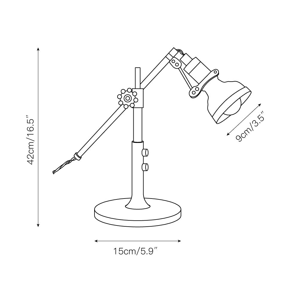 Calivaine Tischlampe