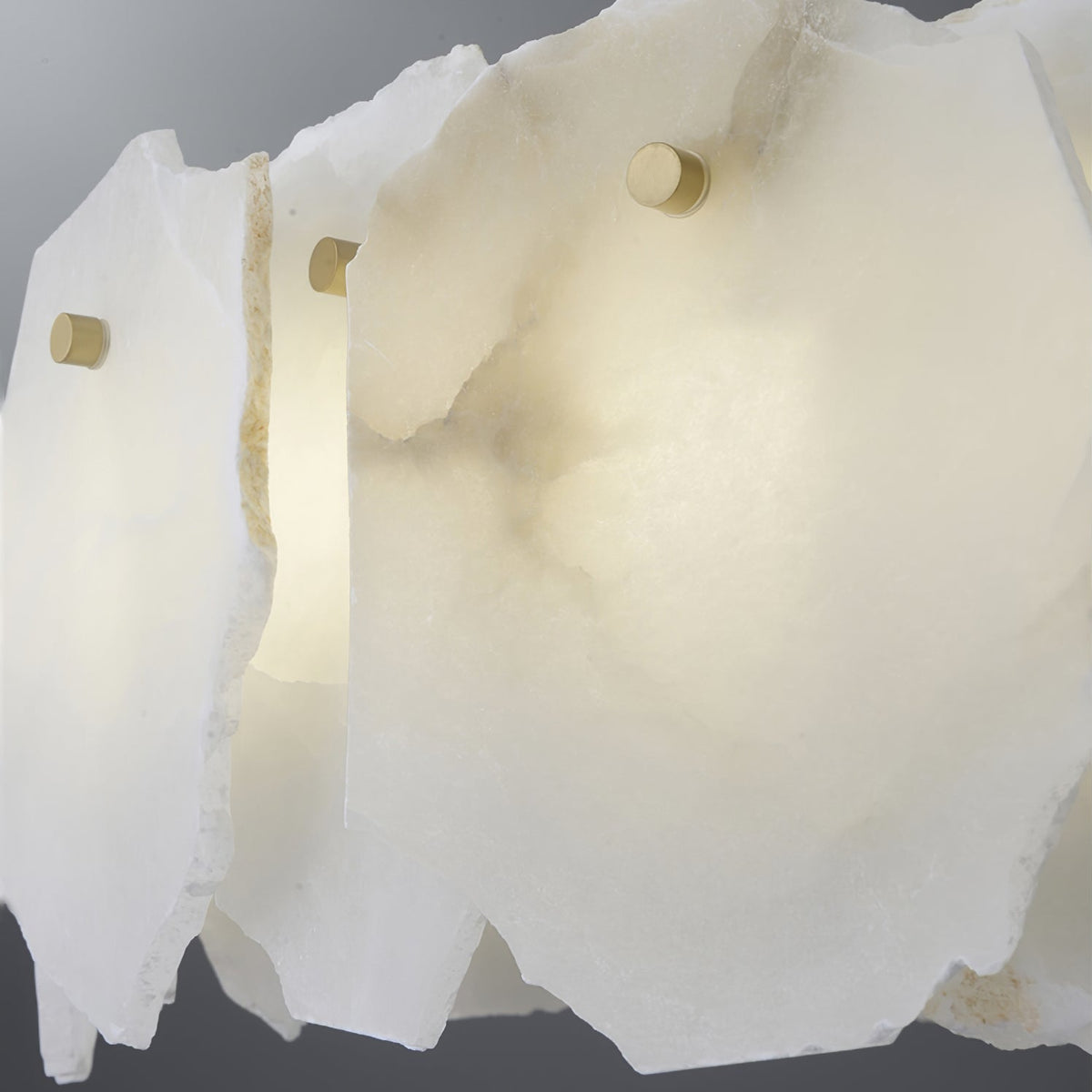 Telen Kronleuchter Alabaster mehrschichtige Halo