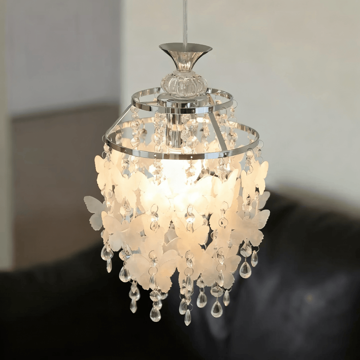 Quenby Butterfly Kristall-Pendelleuchte