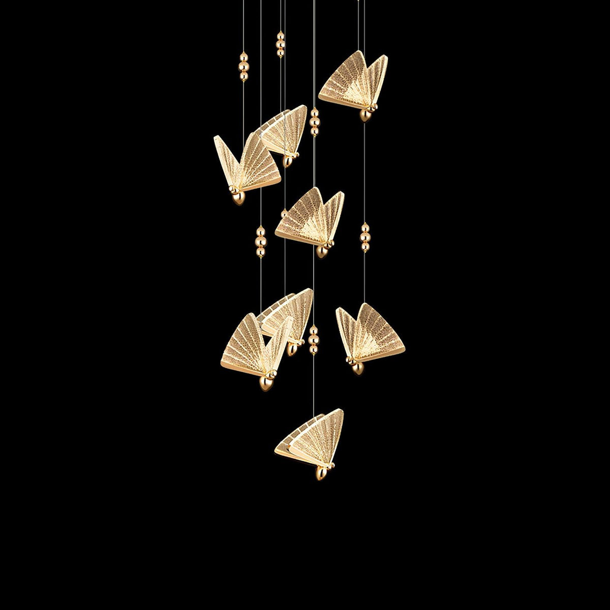 Elaaneria moderne Pendelleuchte mit Schmetterlingsform