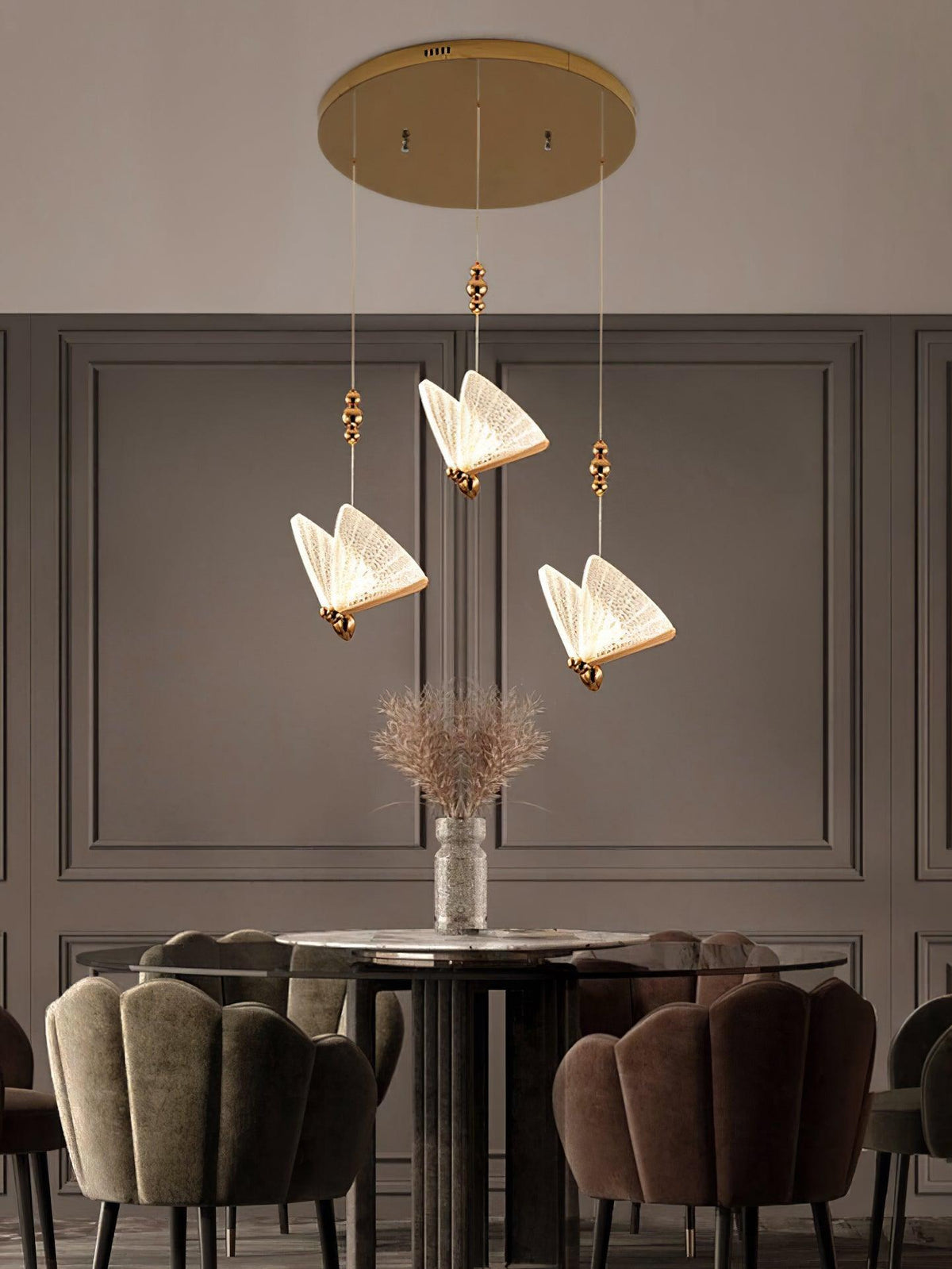 Elaaneria moderne Pendelleuchte mit Schmetterlingsform