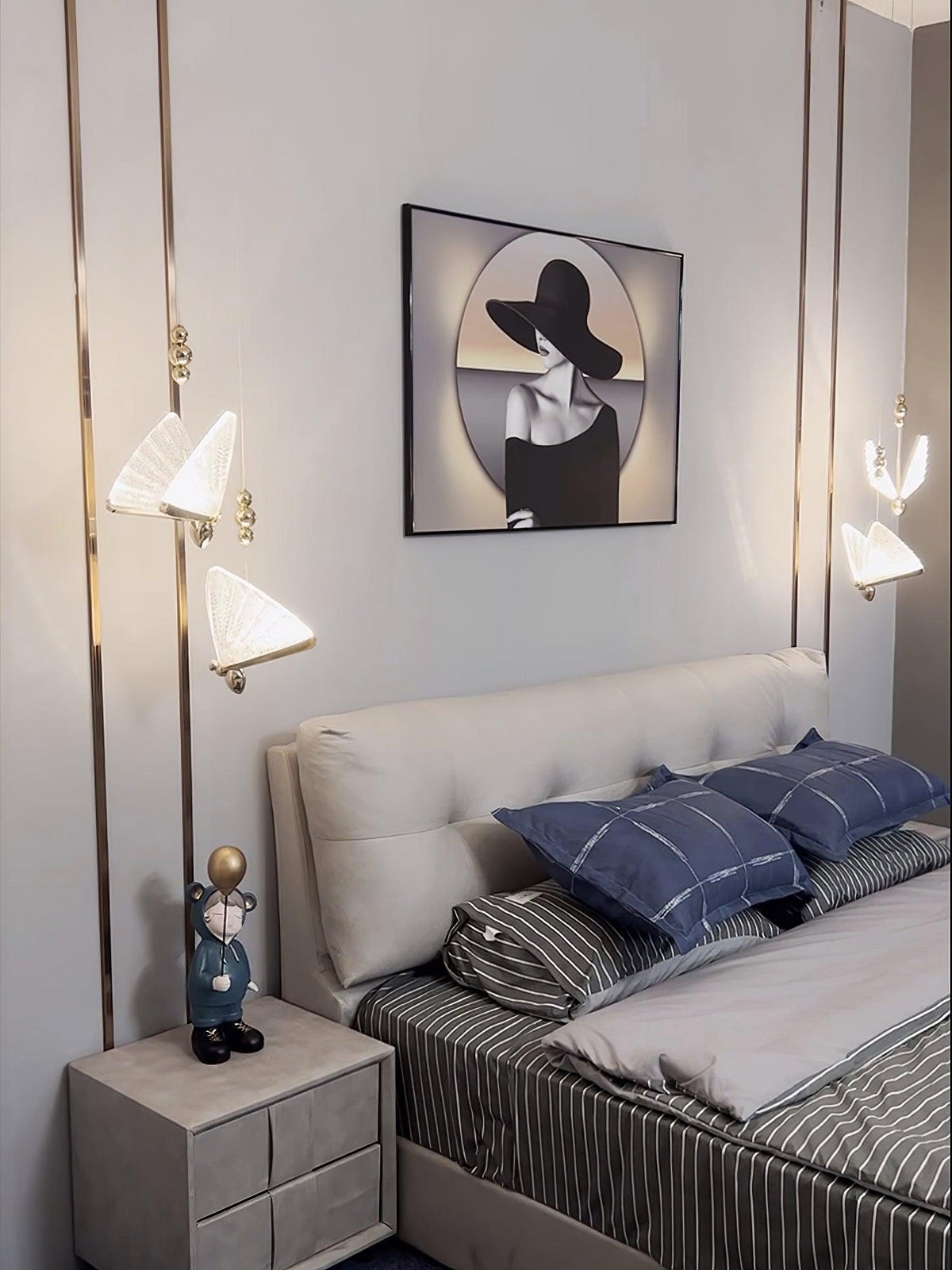 Elaaneria moderne Pendelleuchte mit Schmetterlingsform
