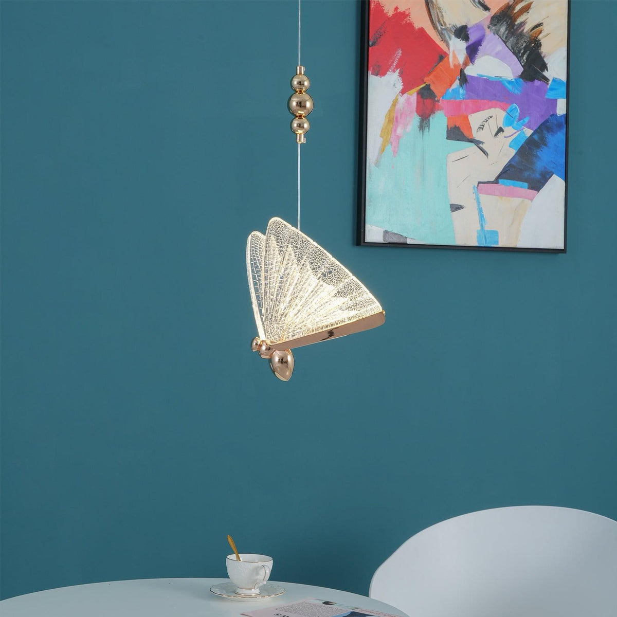 Elaaneria moderne Pendelleuchte mit Schmetterlingsform