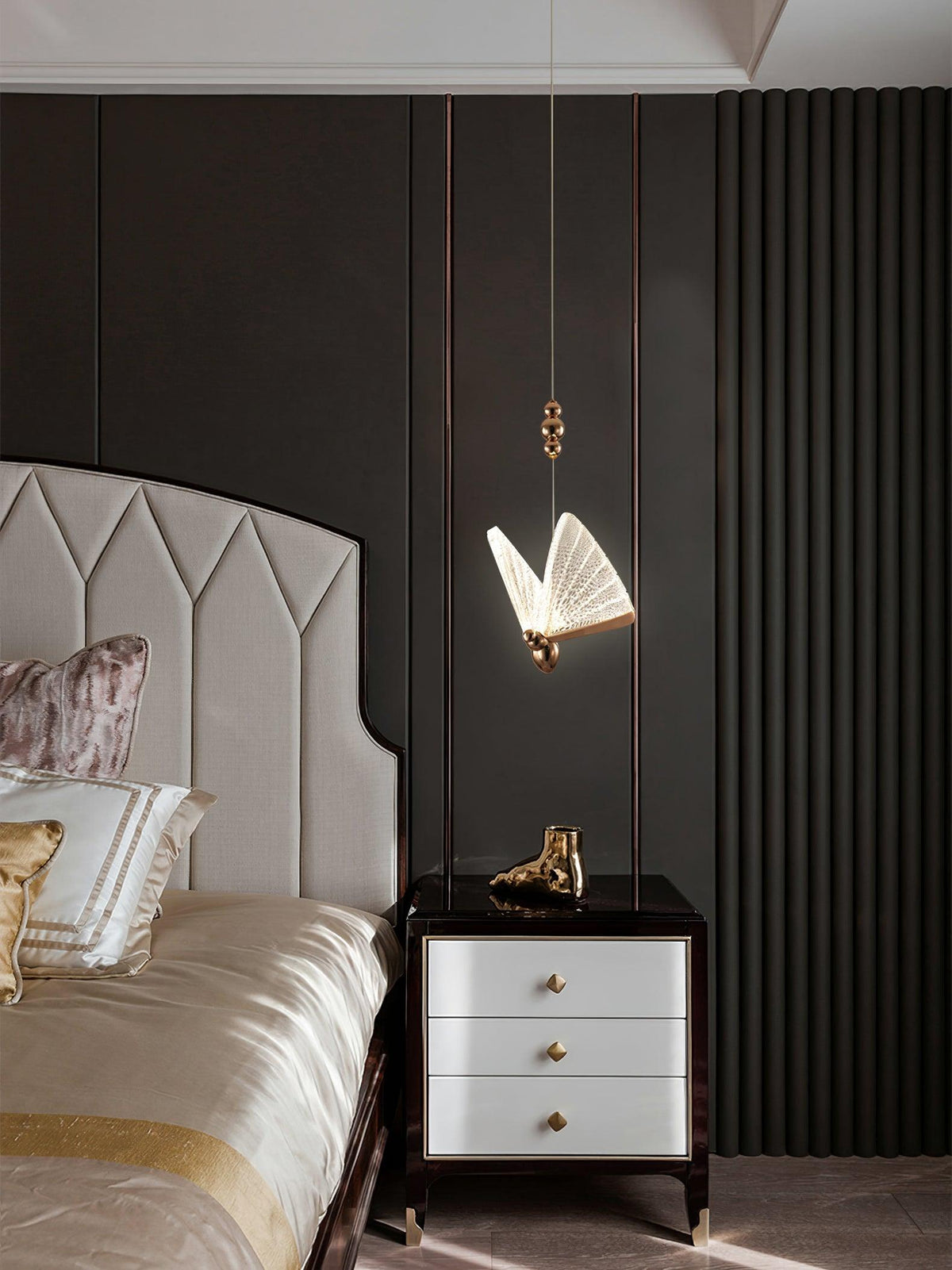 Elaaneria moderne Pendelleuchte mit Schmetterlingsform