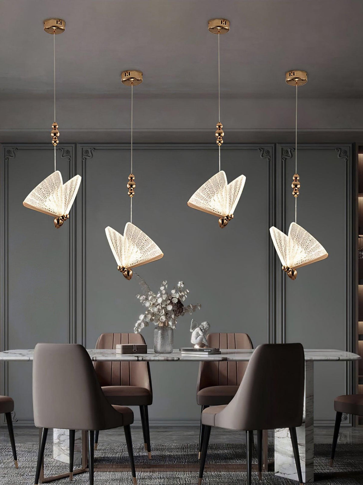 Elaaneria moderne Pendelleuchte mit Schmetterlingsform