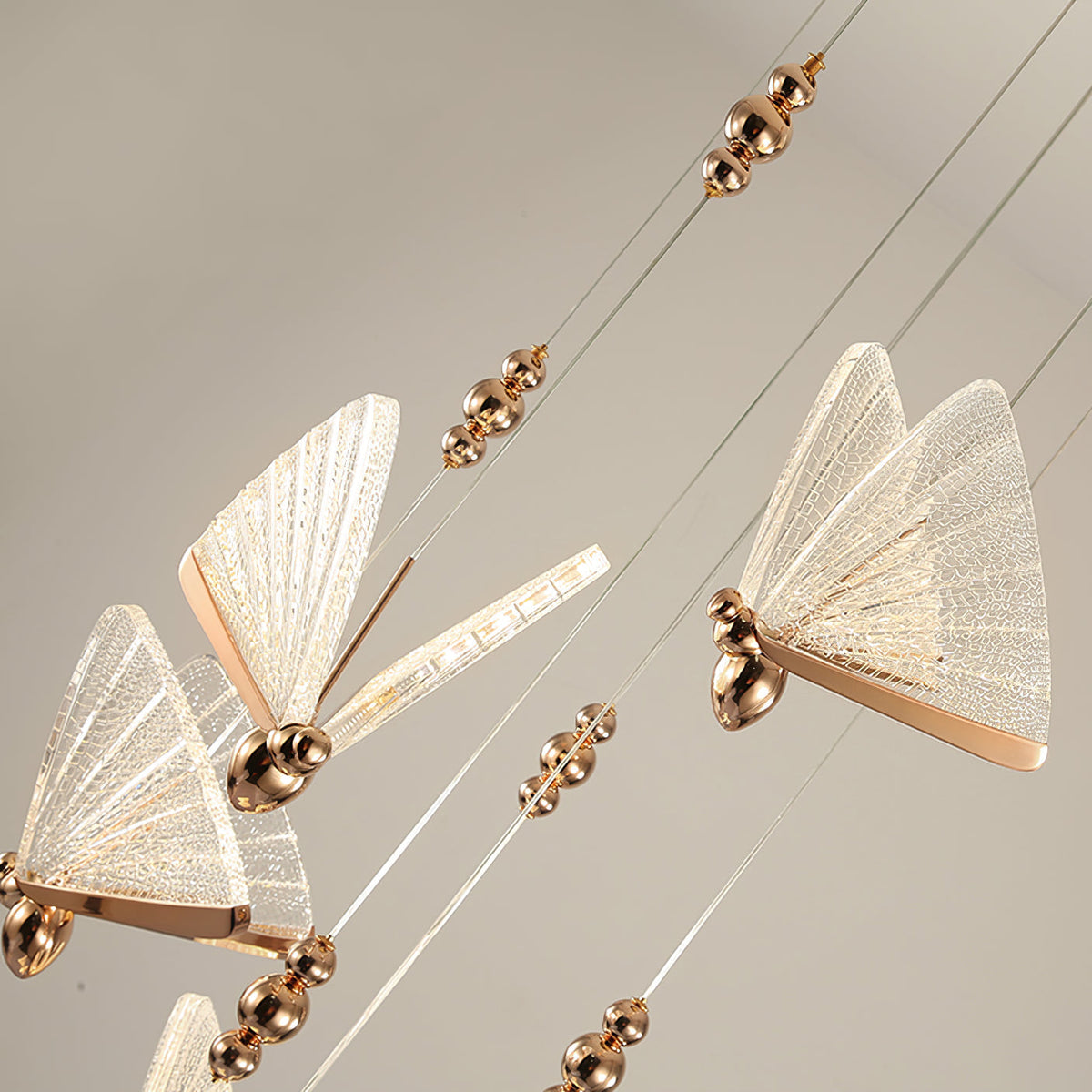 Elaaneria moderne Pendelleuchte mit Schmetterlingsform