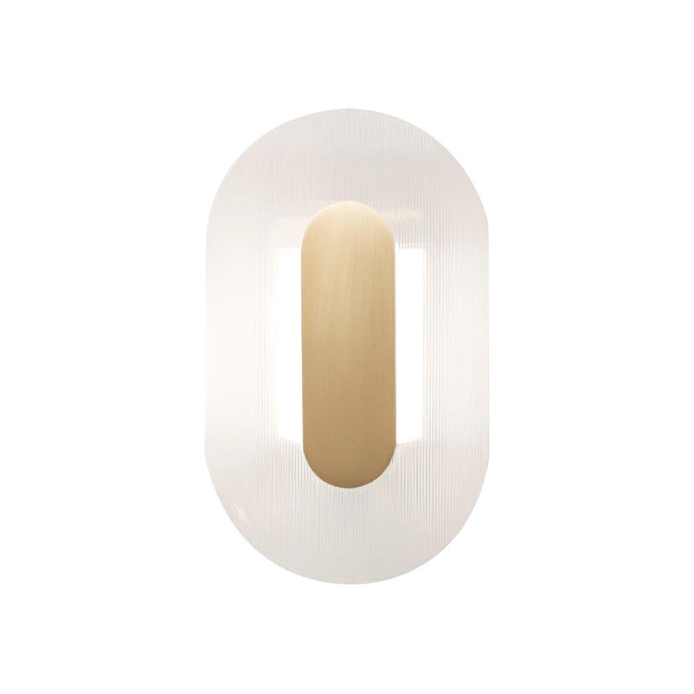 Dexven Premium skandinavische Kunst-Knopf-Glas-Wandleuchte