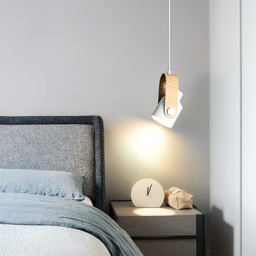 Valentina Modern LED Pendelleuchte Schwarz Metall Schlaf Wohnzimmer