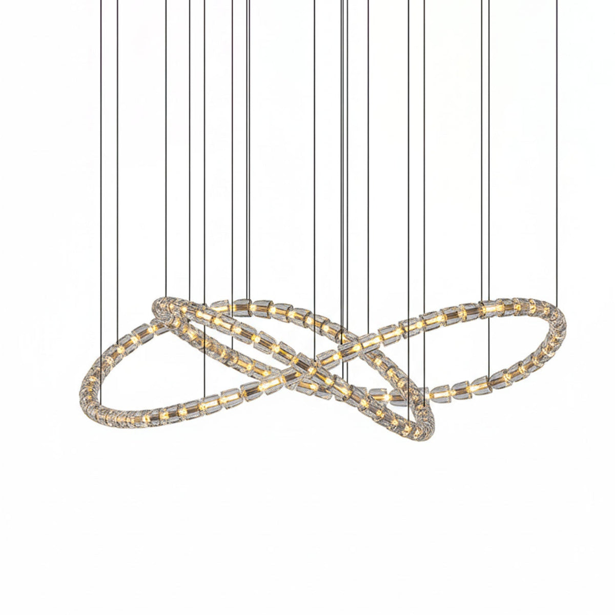 Nexus Gold Kristall Kronleuchter