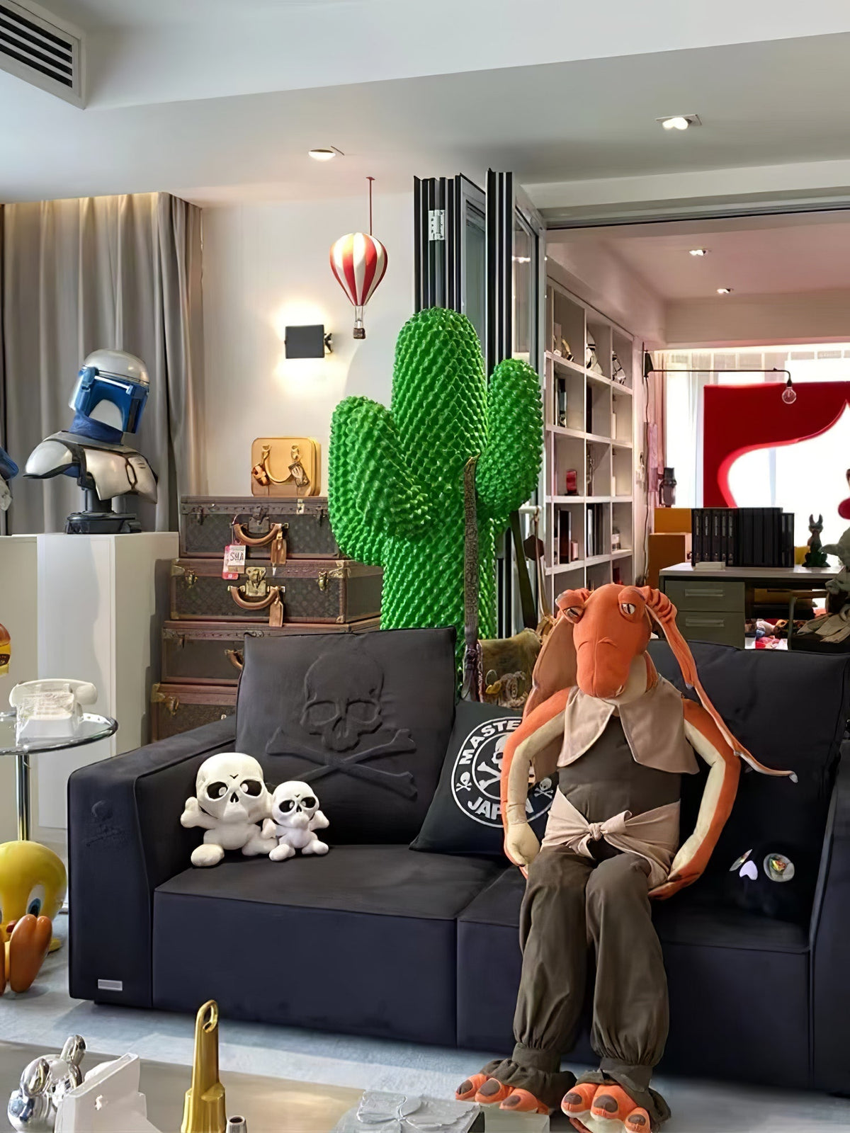 Mello Skulpturale Kaktus-Garderobe