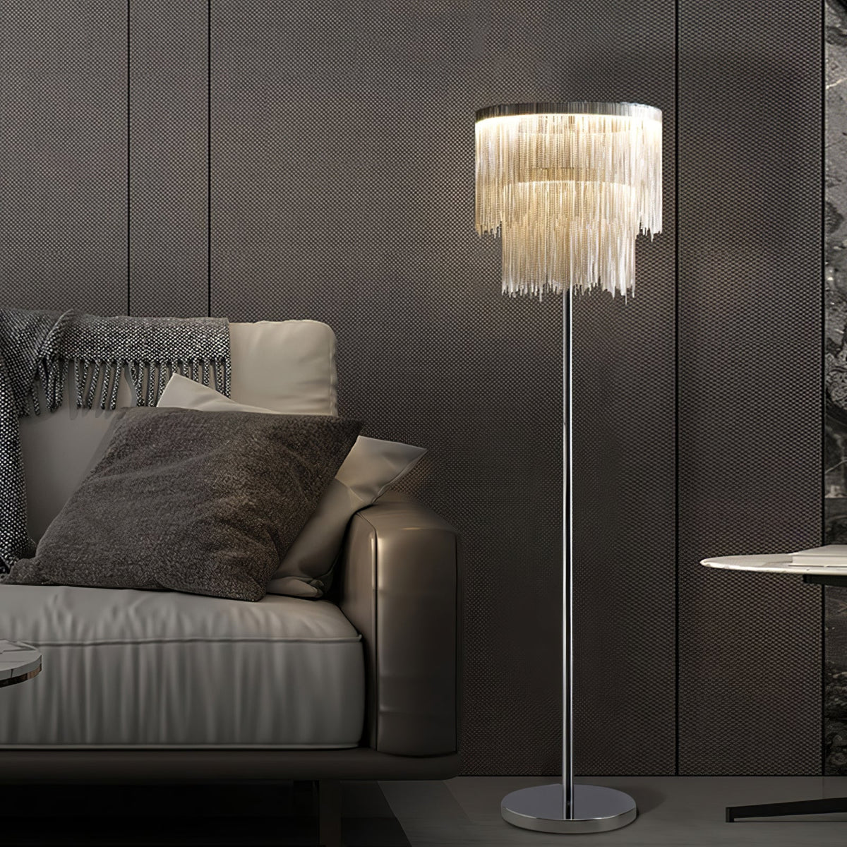 Fringe Cadena Tassel Stehleuchte