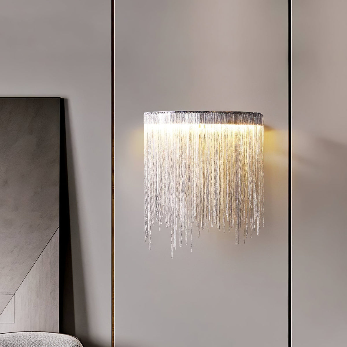 Gove Steel elegante Wandleuchte