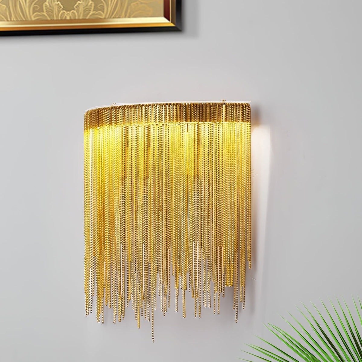 Gove Steel elegante Wandleuchte