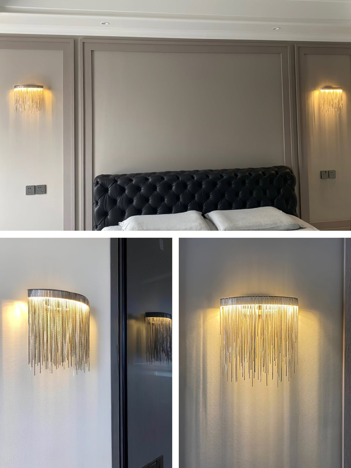 Gove Steel elegante Wandleuchte