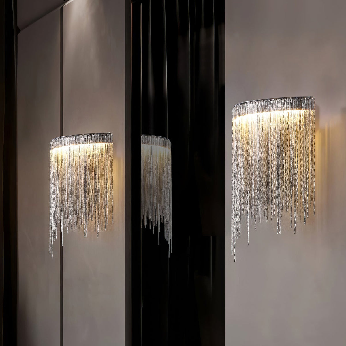 Gove Steel elegante Wandleuchte