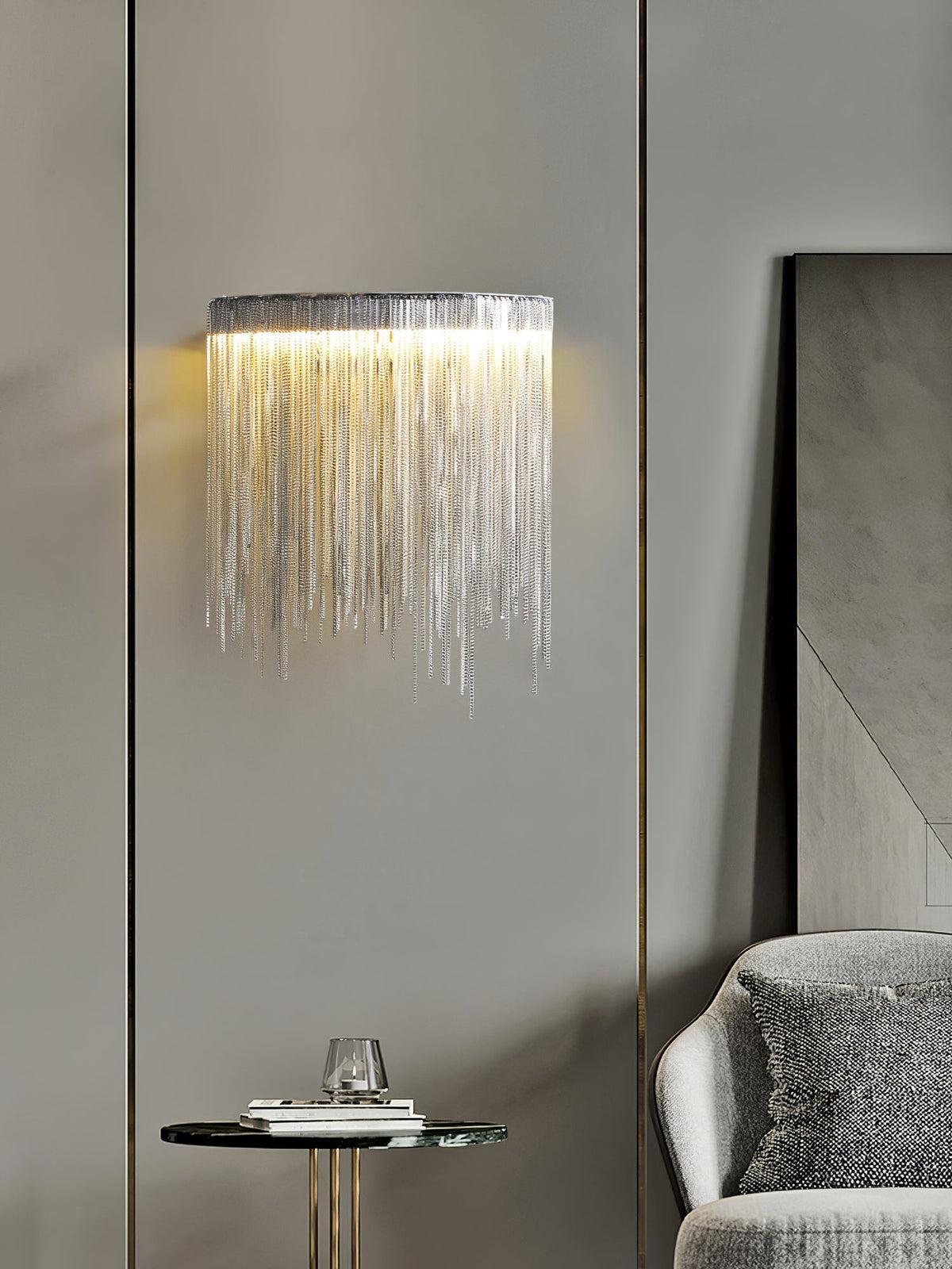 Gove Steel elegante Wandleuchte