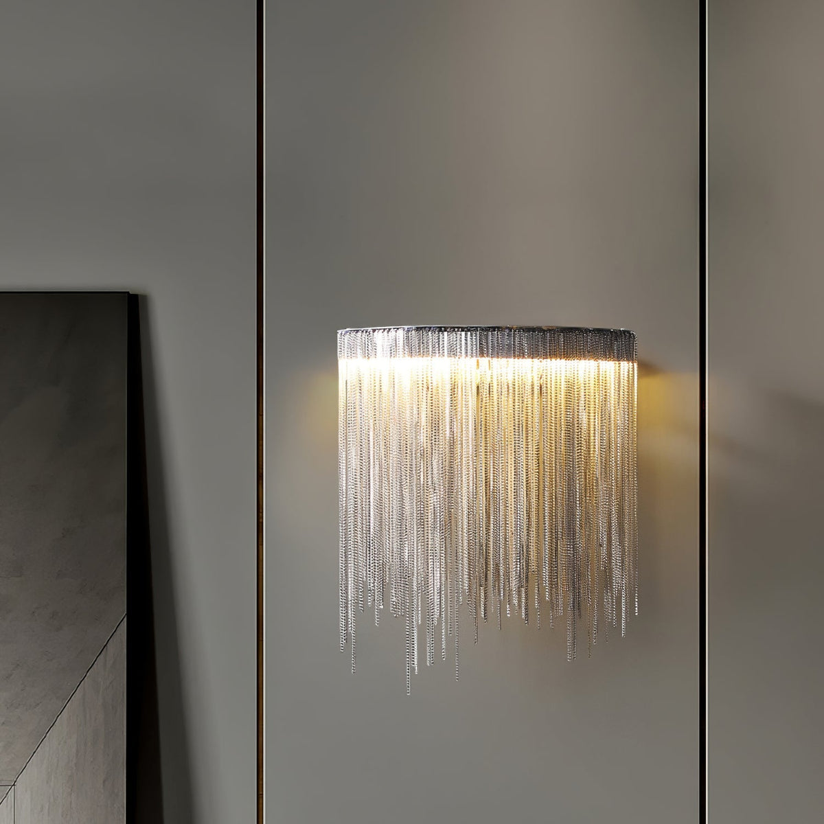 Gove Steel elegante Wandleuchte