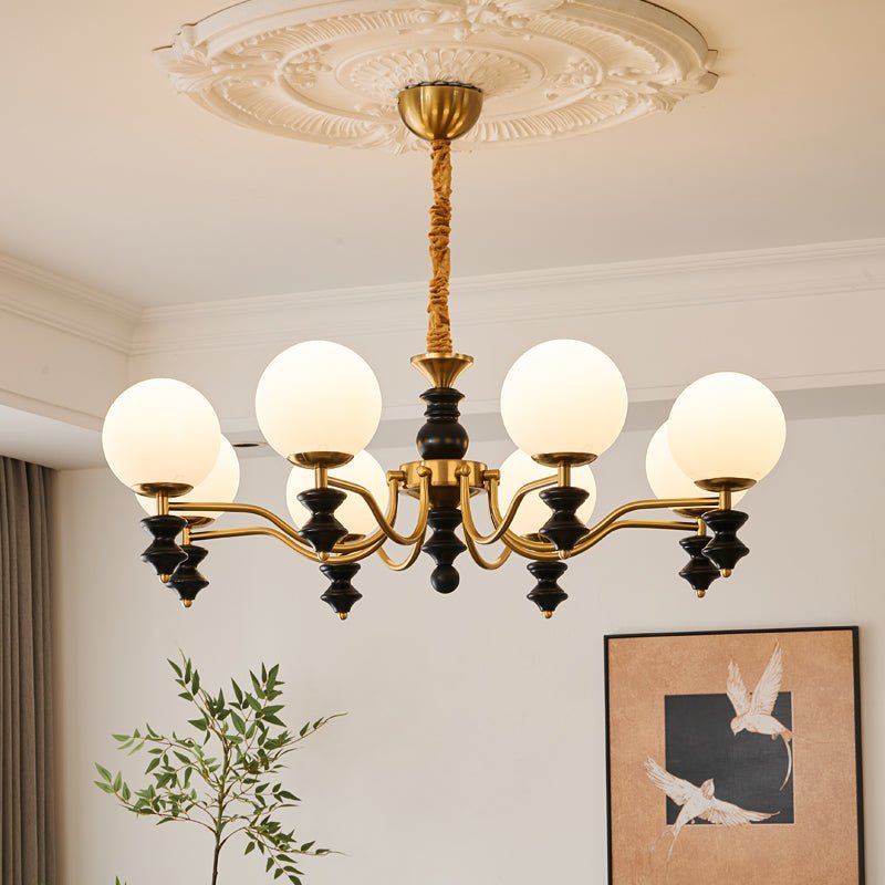 Ordore Kronleuchter Vintage Holz Traditionelle Eleganz