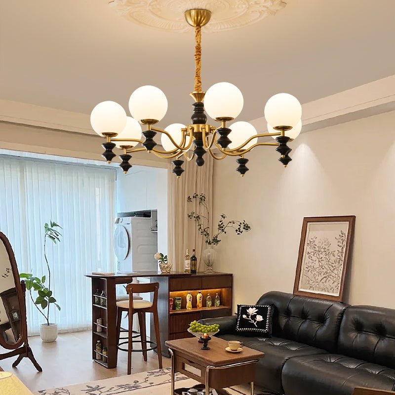 Ordore Kronleuchter Vintage Holz Traditionelle Eleganz