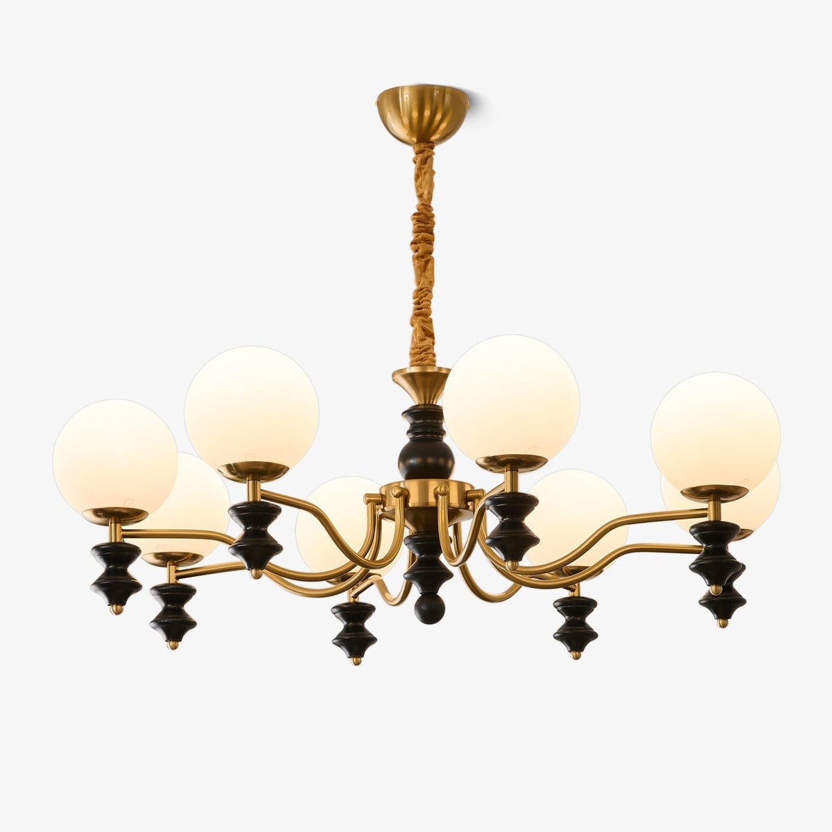 Ordore Kronleuchter Vintage Holz Traditionelle Eleganz