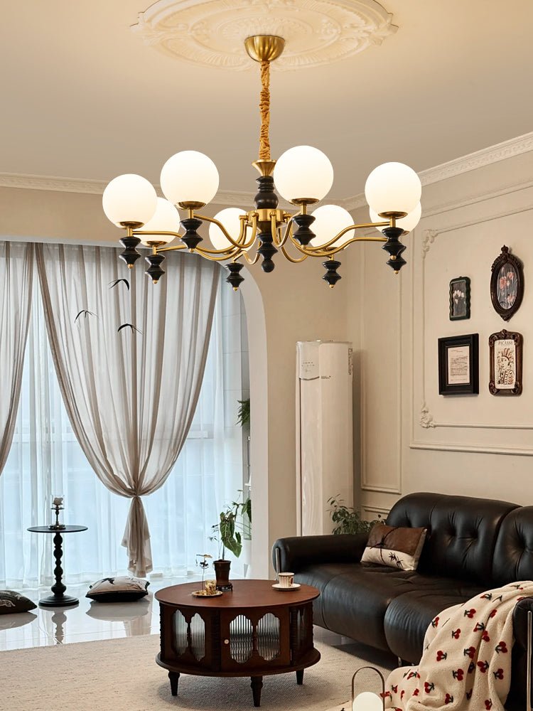 Ordore Kronleuchter Vintage Holz Traditionelle Eleganz