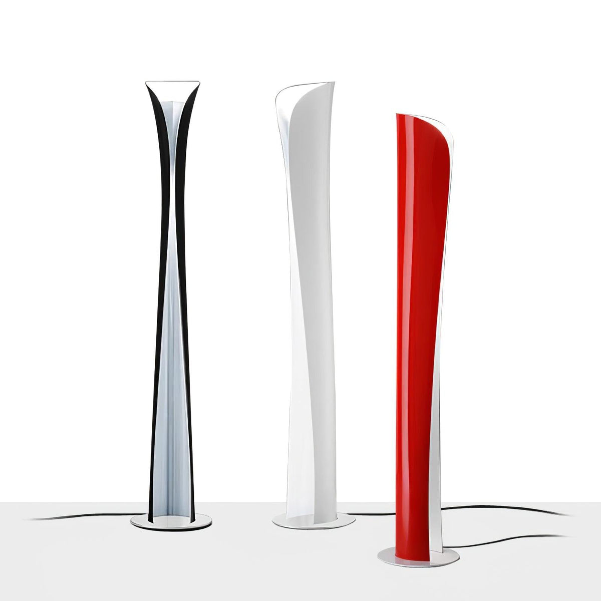 Cirvel Aluminium futuristische Stehleuchte