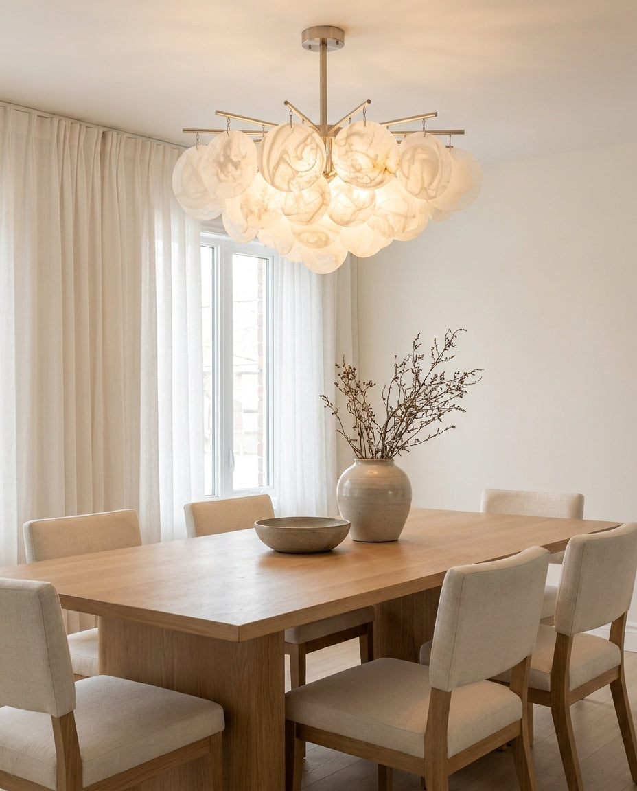 Everstone Alabaster-Kronleuchter