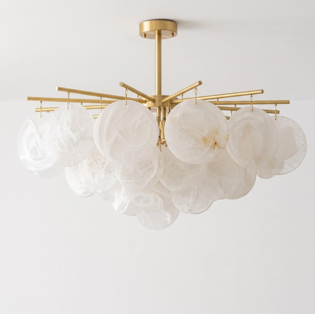 Everstone Alabaster-Kronleuchter