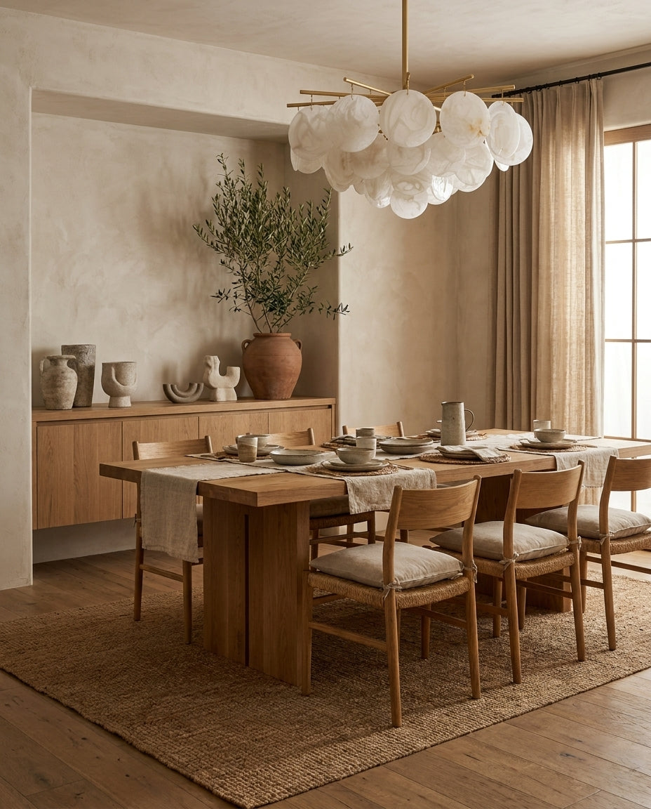 Everstone Alabaster-Kronleuchter