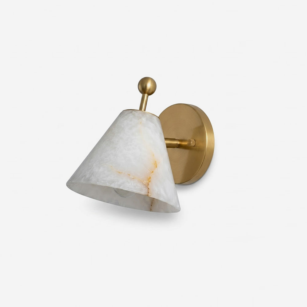 Eiraelle Alabaster-Wandleuchte