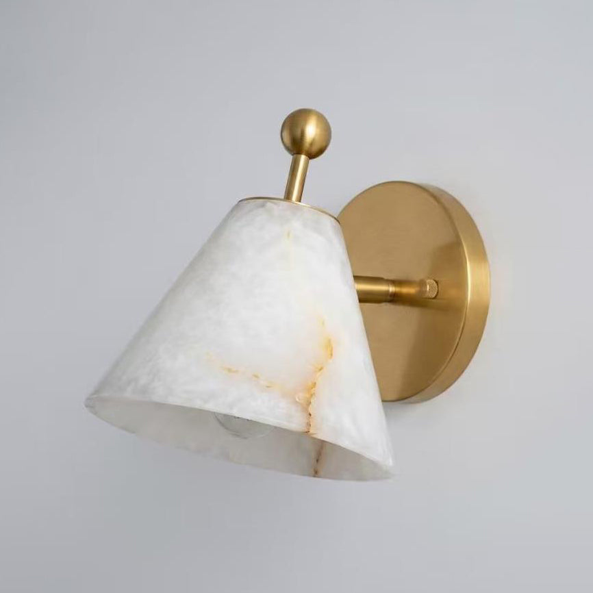 Eiraelle Alabaster-Wandleuchte