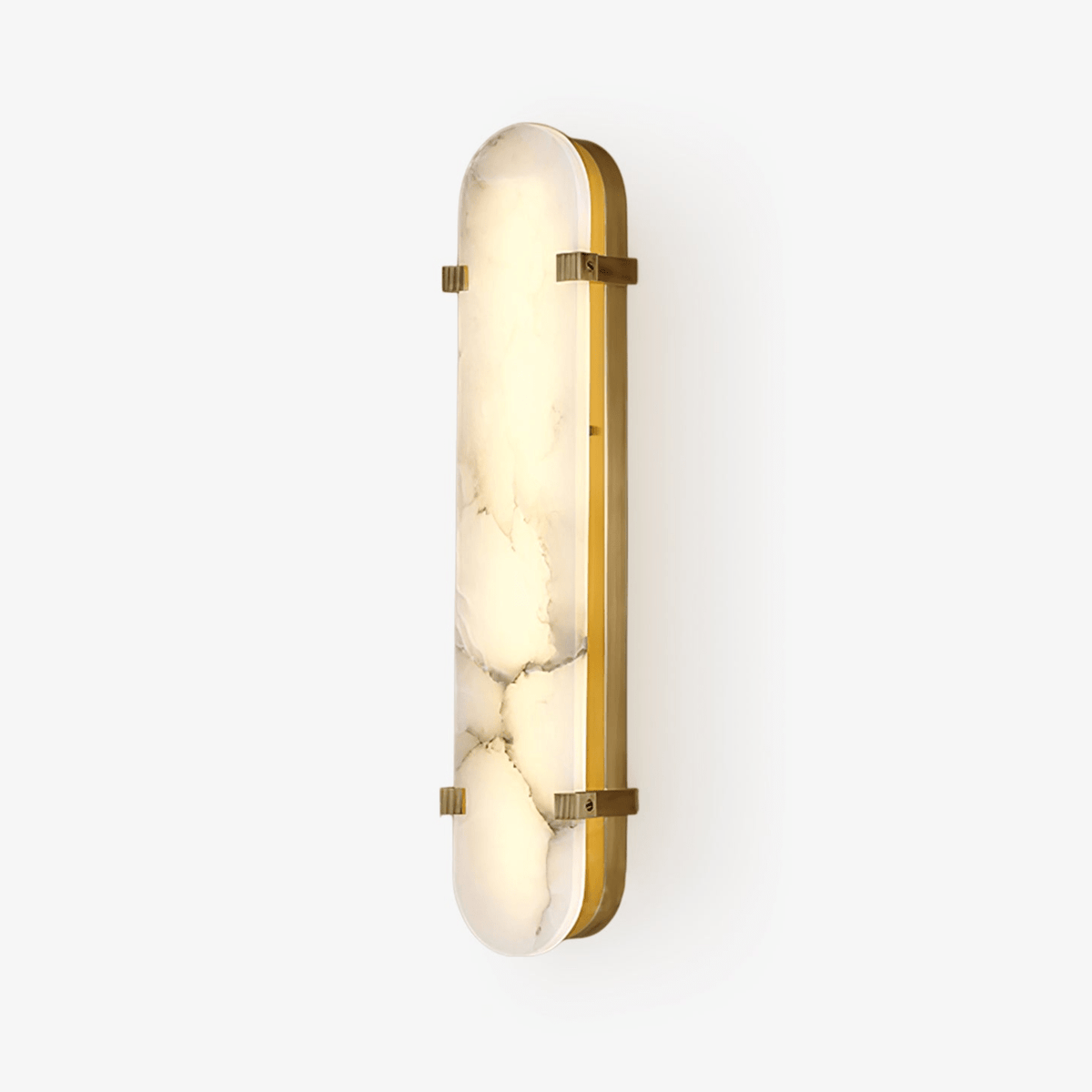 Nivanise zeitgenössische Alabaster-Wandleuchte
