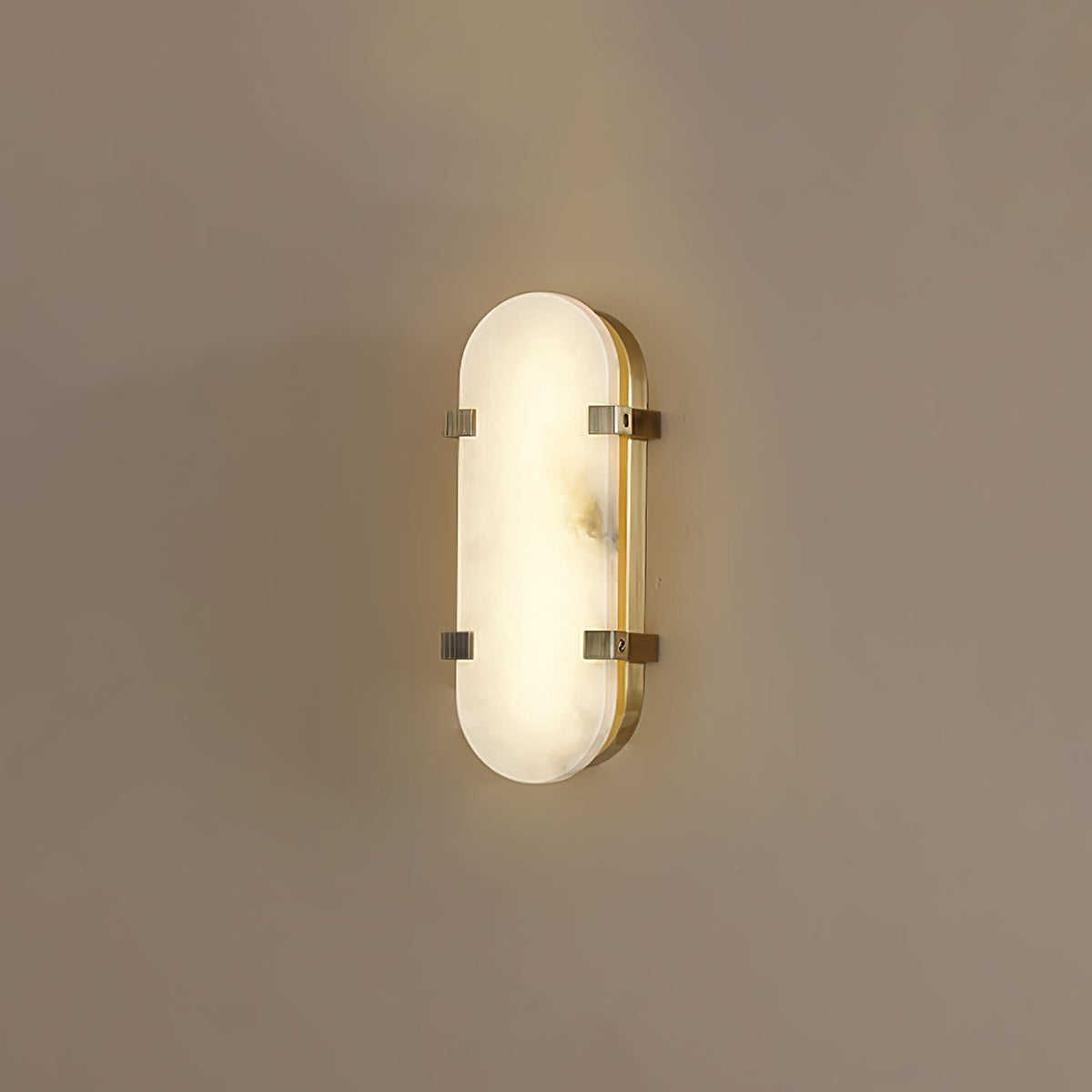 Nivanise zeitgenössische Alabaster-Wandleuchte