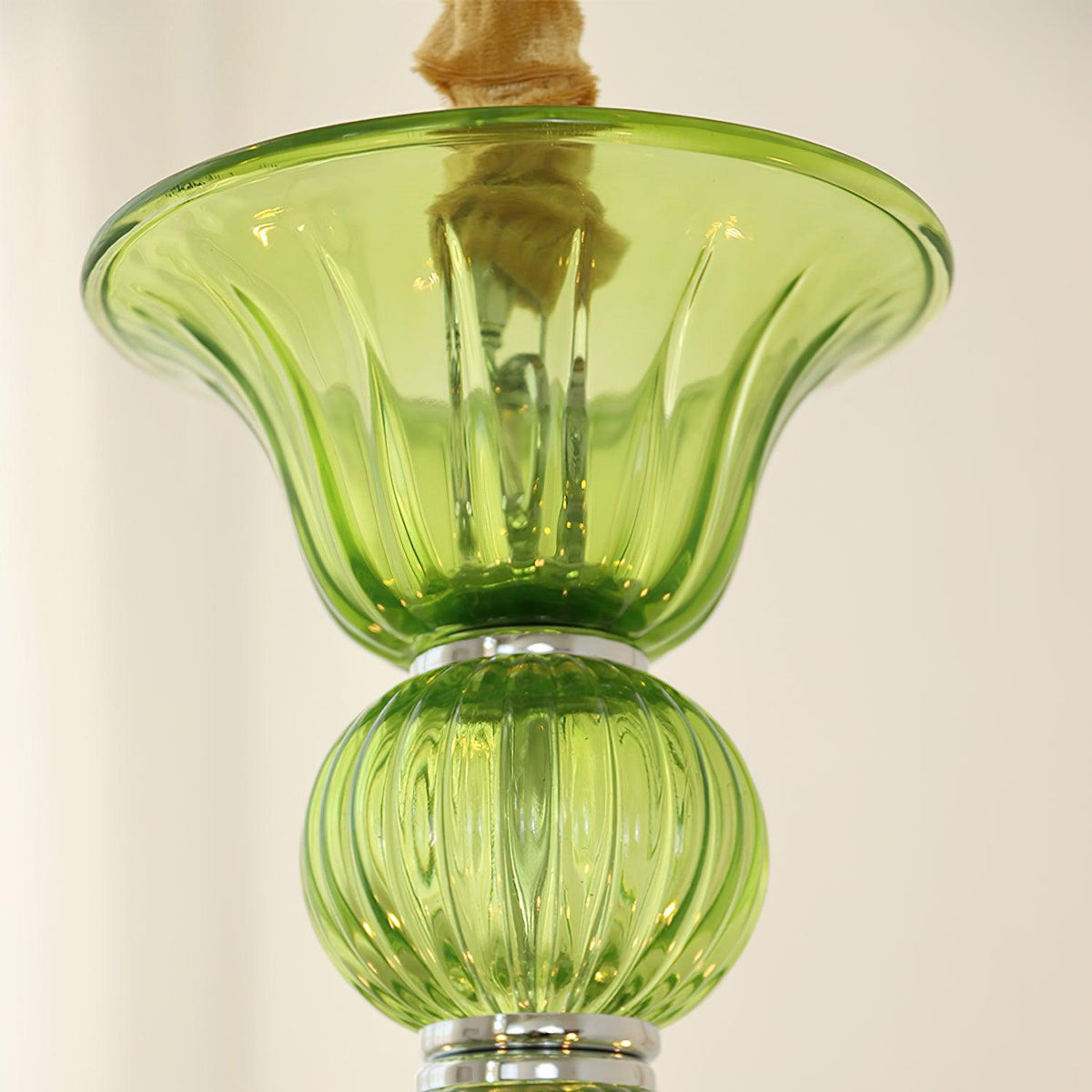 Vase Kronleuchter Murano-Glas Exotisch