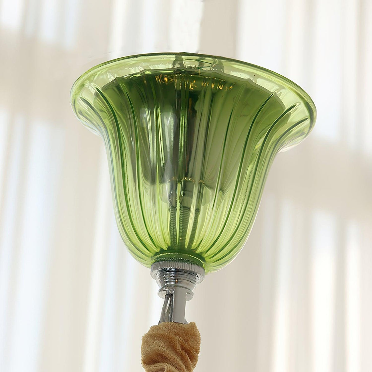 Vase Kronleuchter Murano-Glas Exotisch