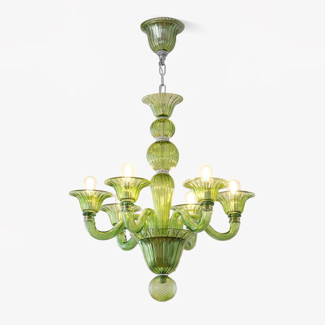 Vase Kronleuchter Murano-Glas Exotisch