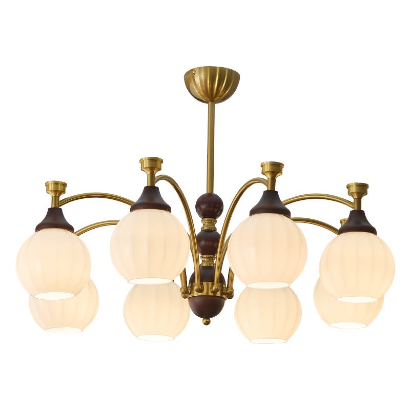 Illoros Kronleuchter im traditionellen Stil mit Eleganz aus Holz
