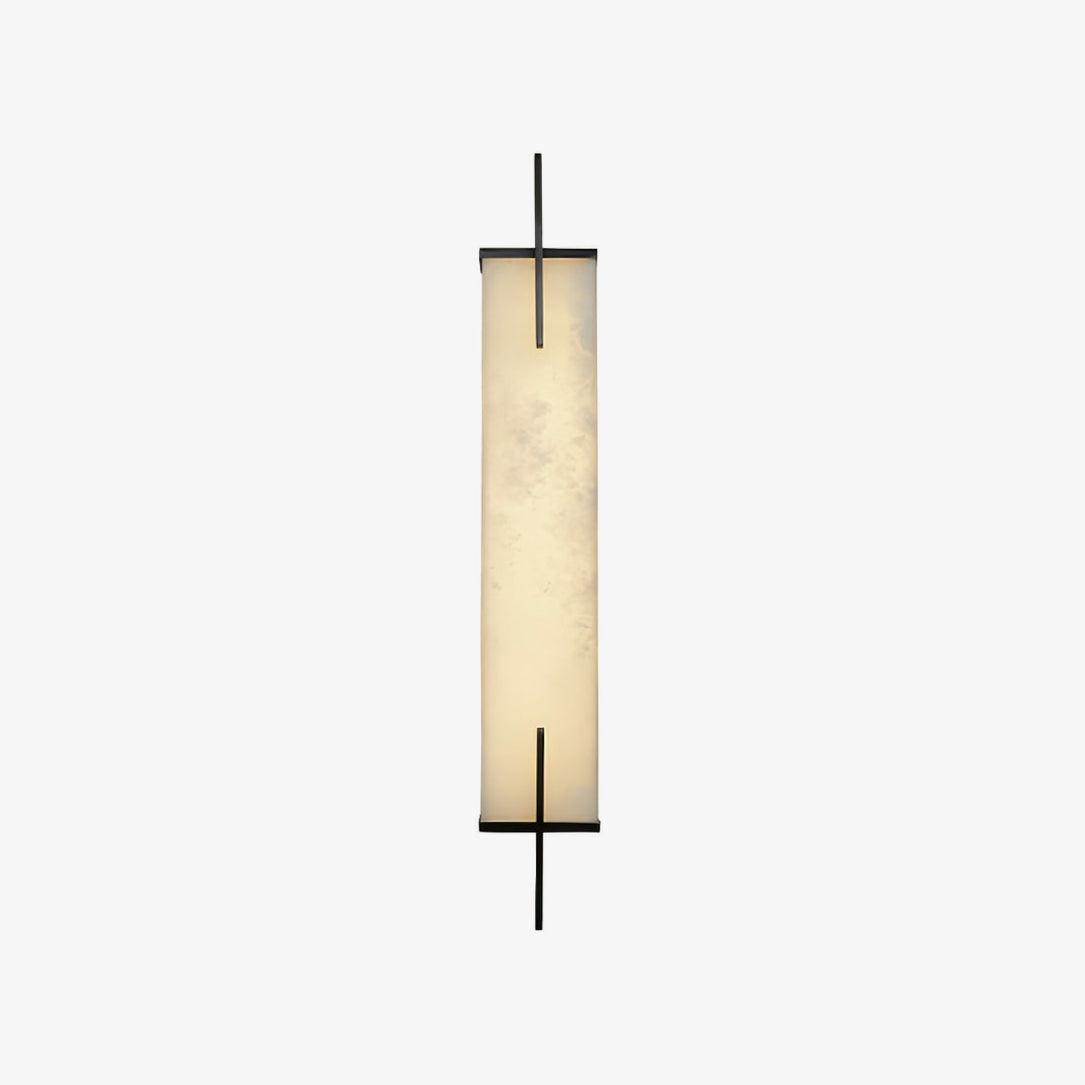 Komino rechteckige Wandleuchte aus Alabaster