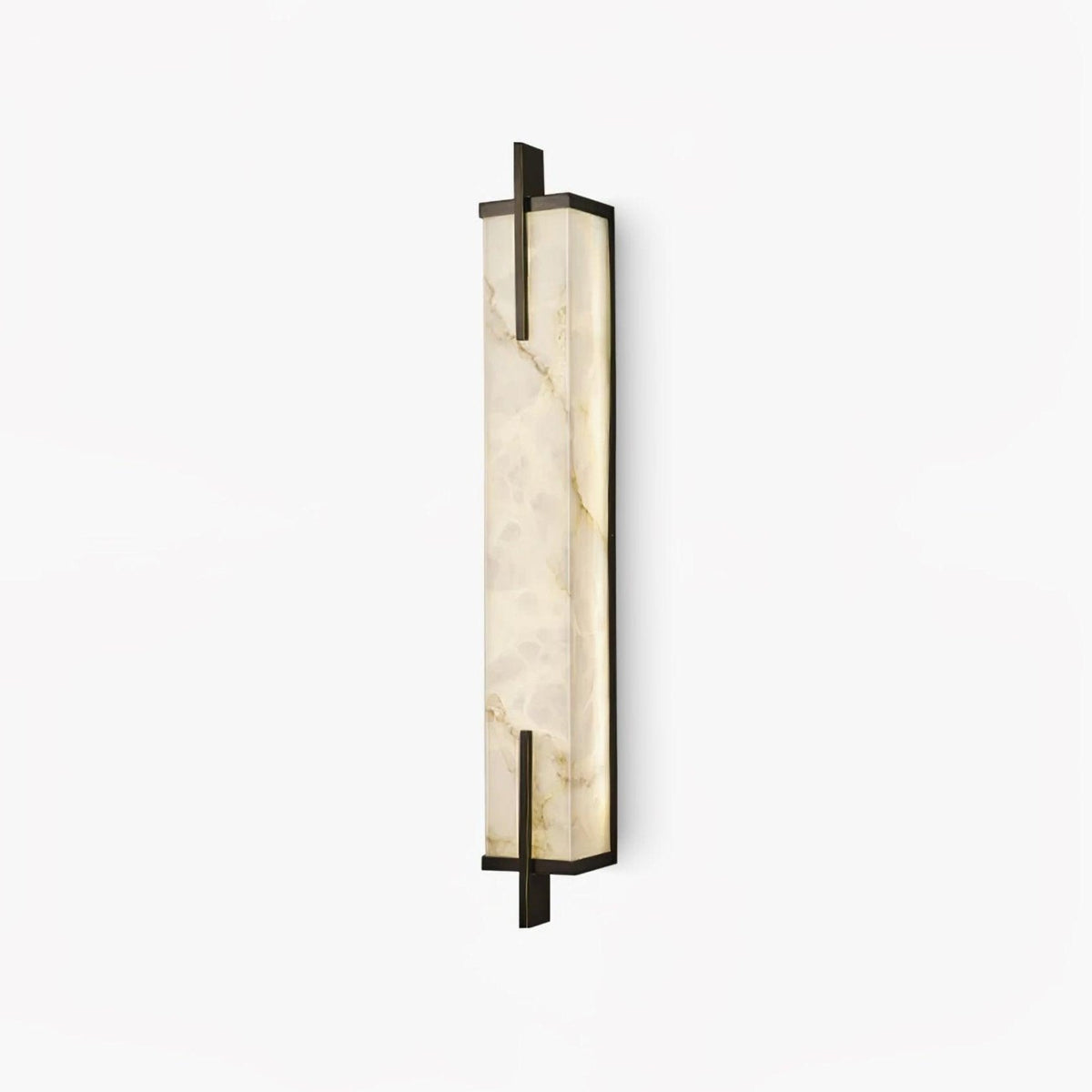 Komino rechteckige Wandleuchte aus Alabaster
