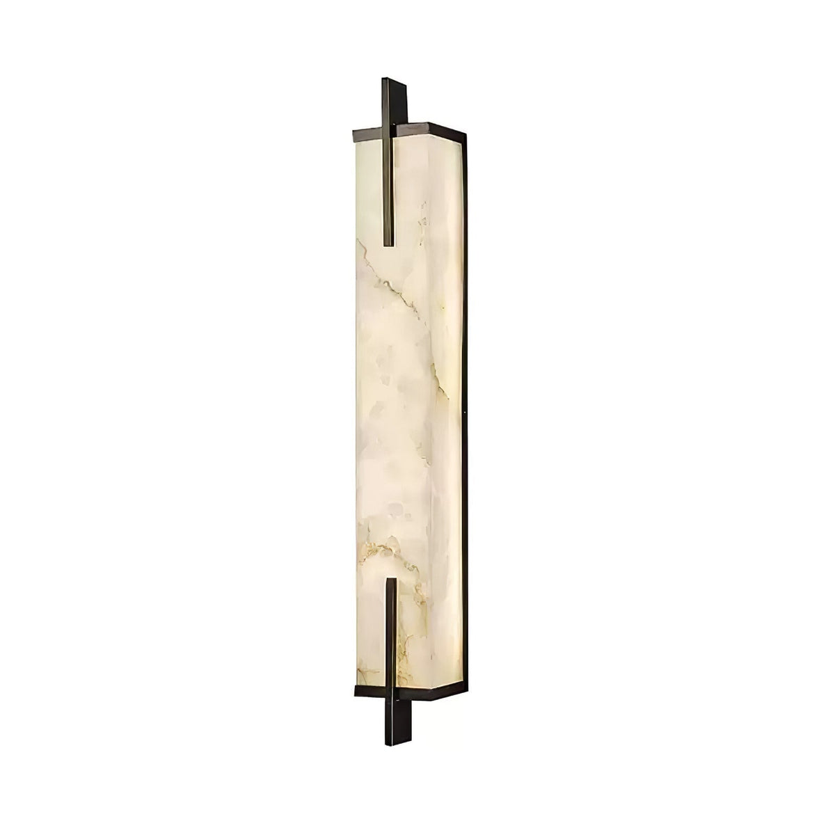 Komino rechteckige Wandleuchte aus Alabaster