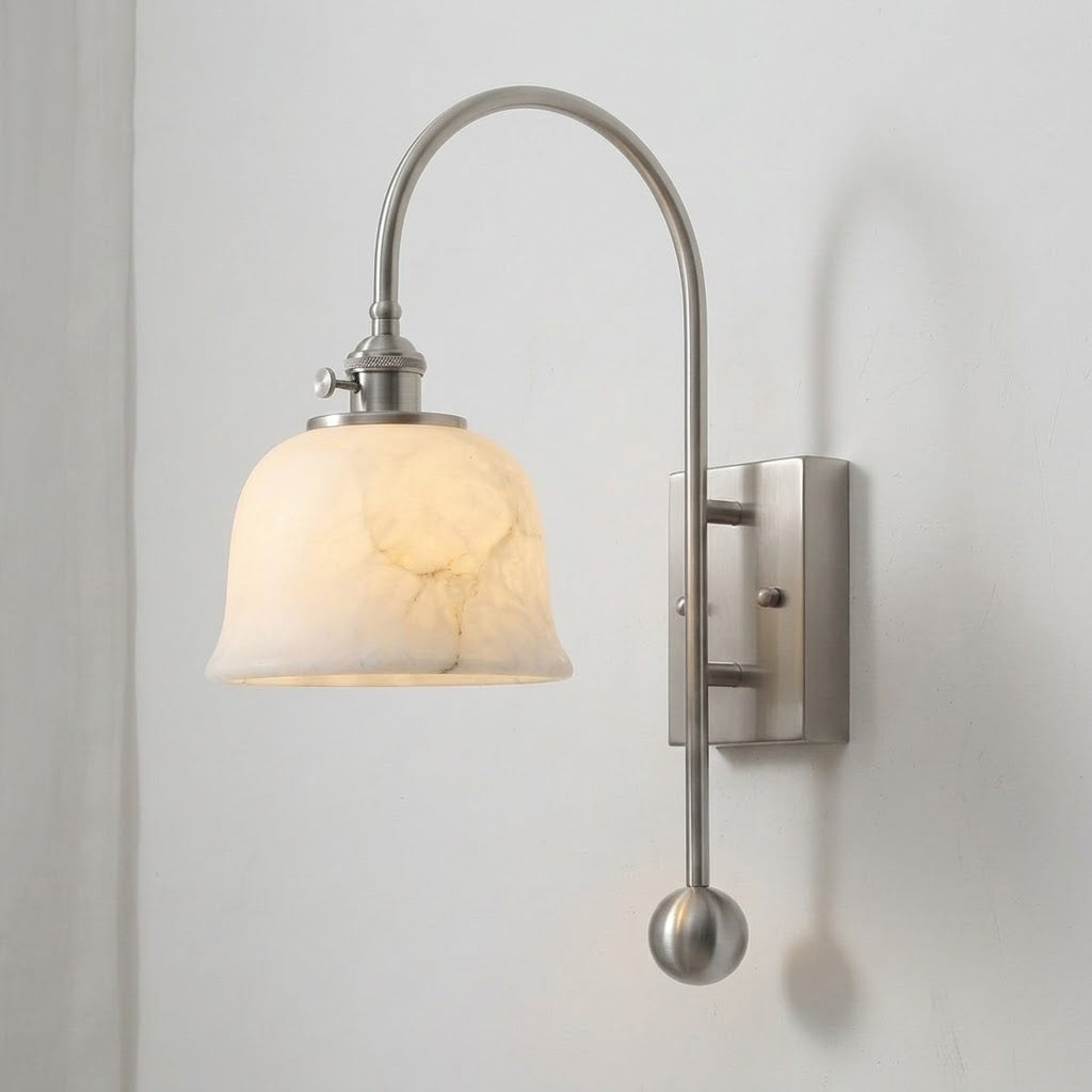 Jarrowhurst Alabaster-Wandleuchte