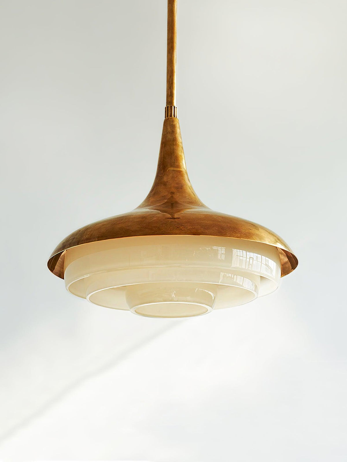 Liorinine Mid-Century-Moderner Pendelleuchte aus Glas