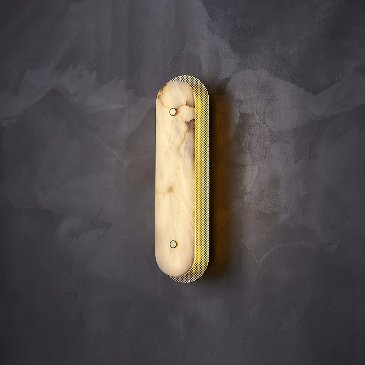 Erthee Linear Alabaster-Wandleuchte