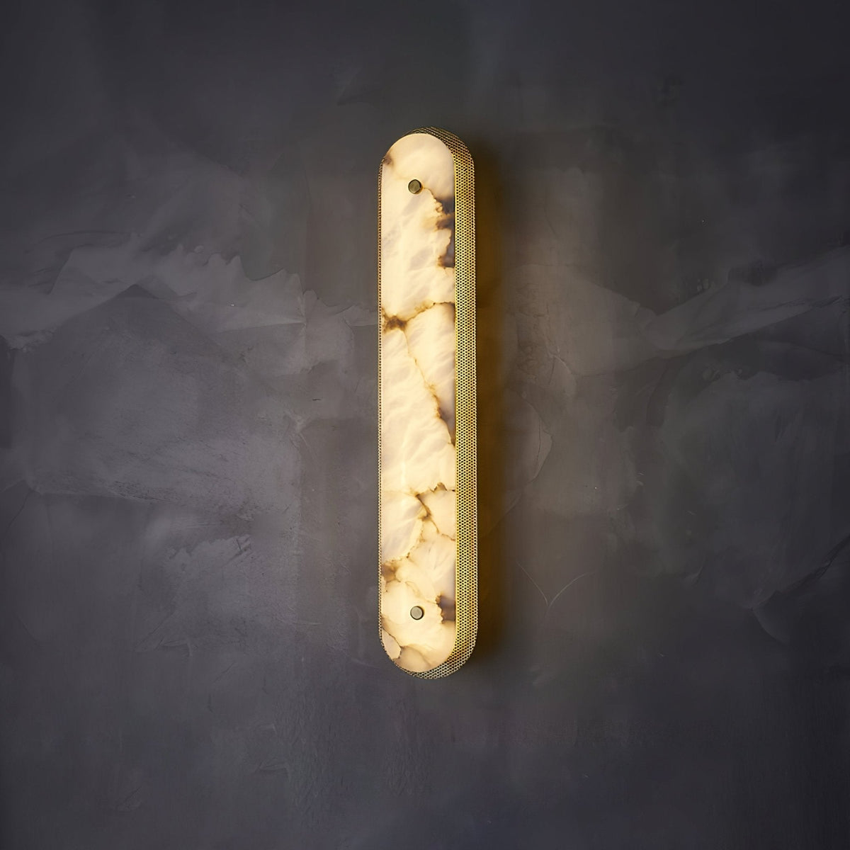 Erthee Linear Alabaster-Wandleuchte