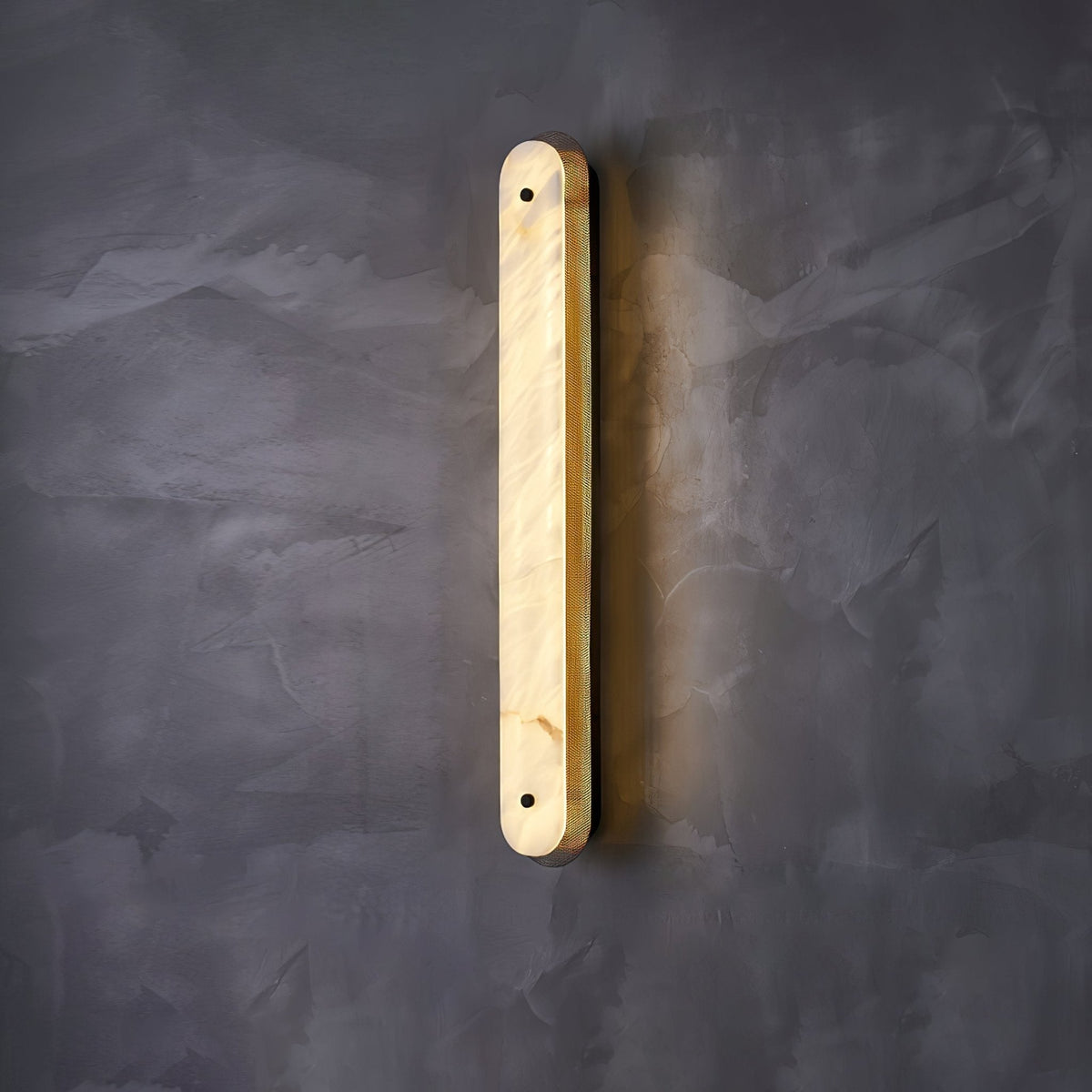 Erthee Linear Alabaster-Wandleuchte