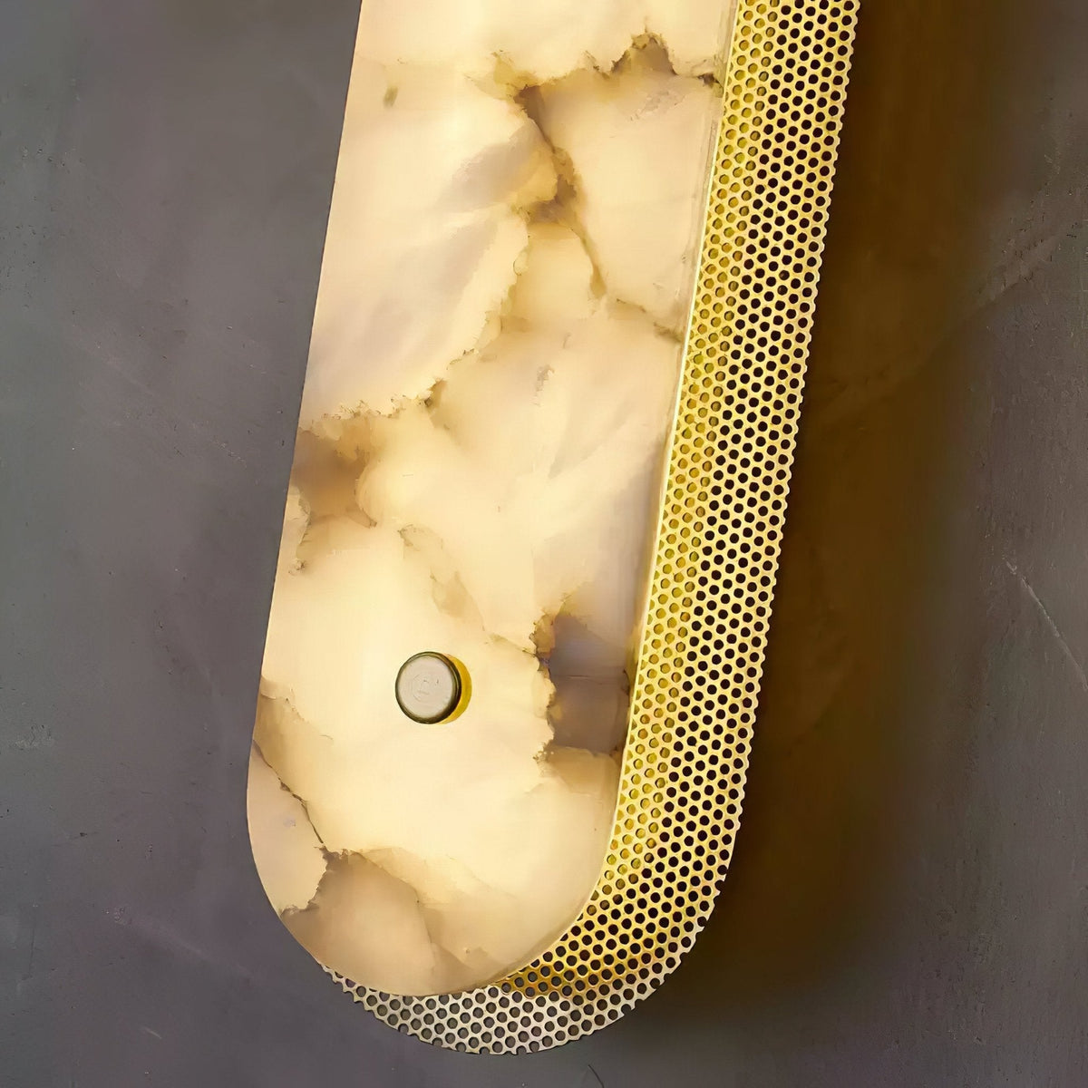 Erthee Linear Alabaster-Wandleuchte